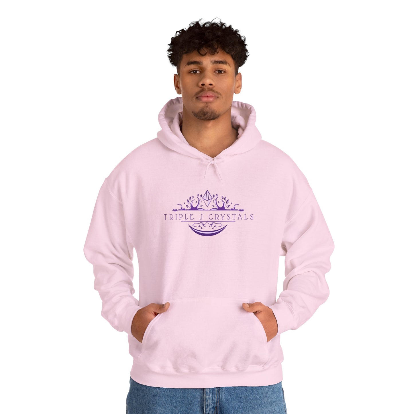 Triple J Crystals Hoodie — Light colors - Unisex