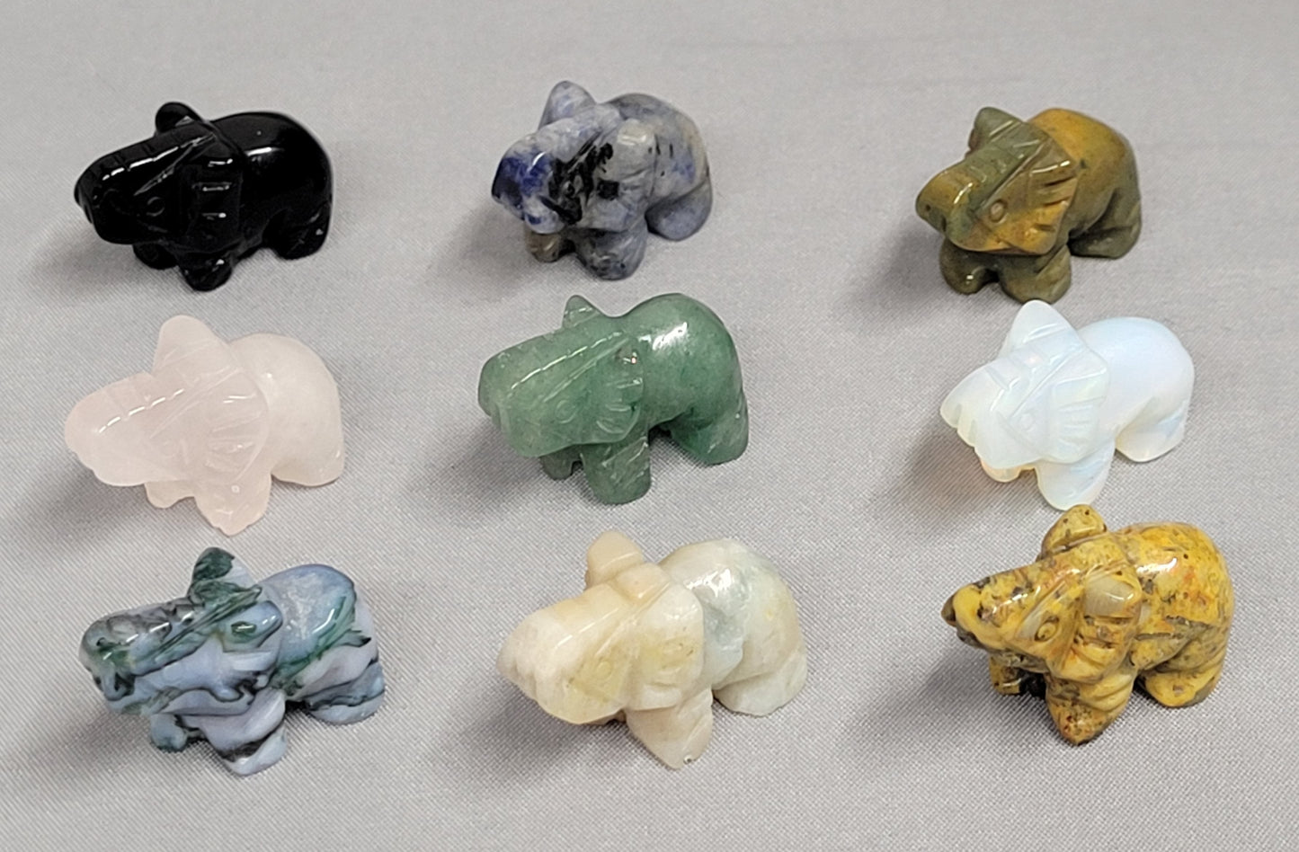 Mini Elephant carvings