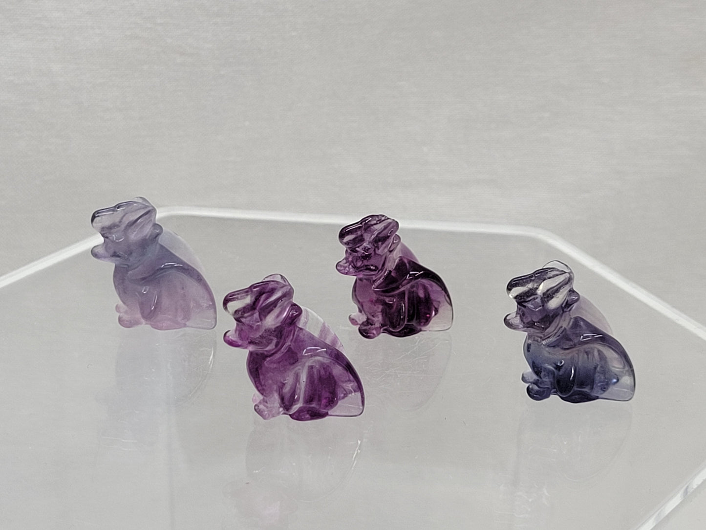 Fluorite mini - Dragon w/ wings