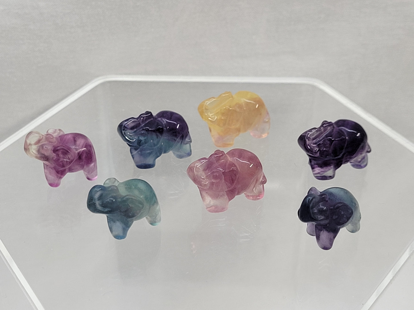 Fluorite mini - Elephant