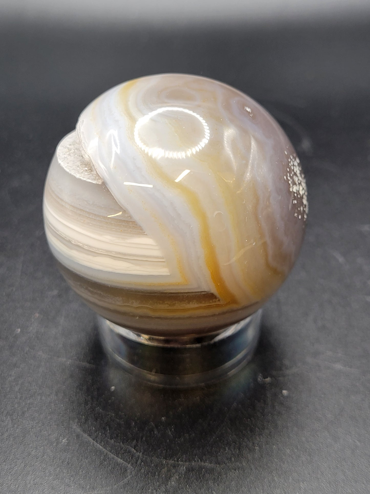 Druzy Agate sphere