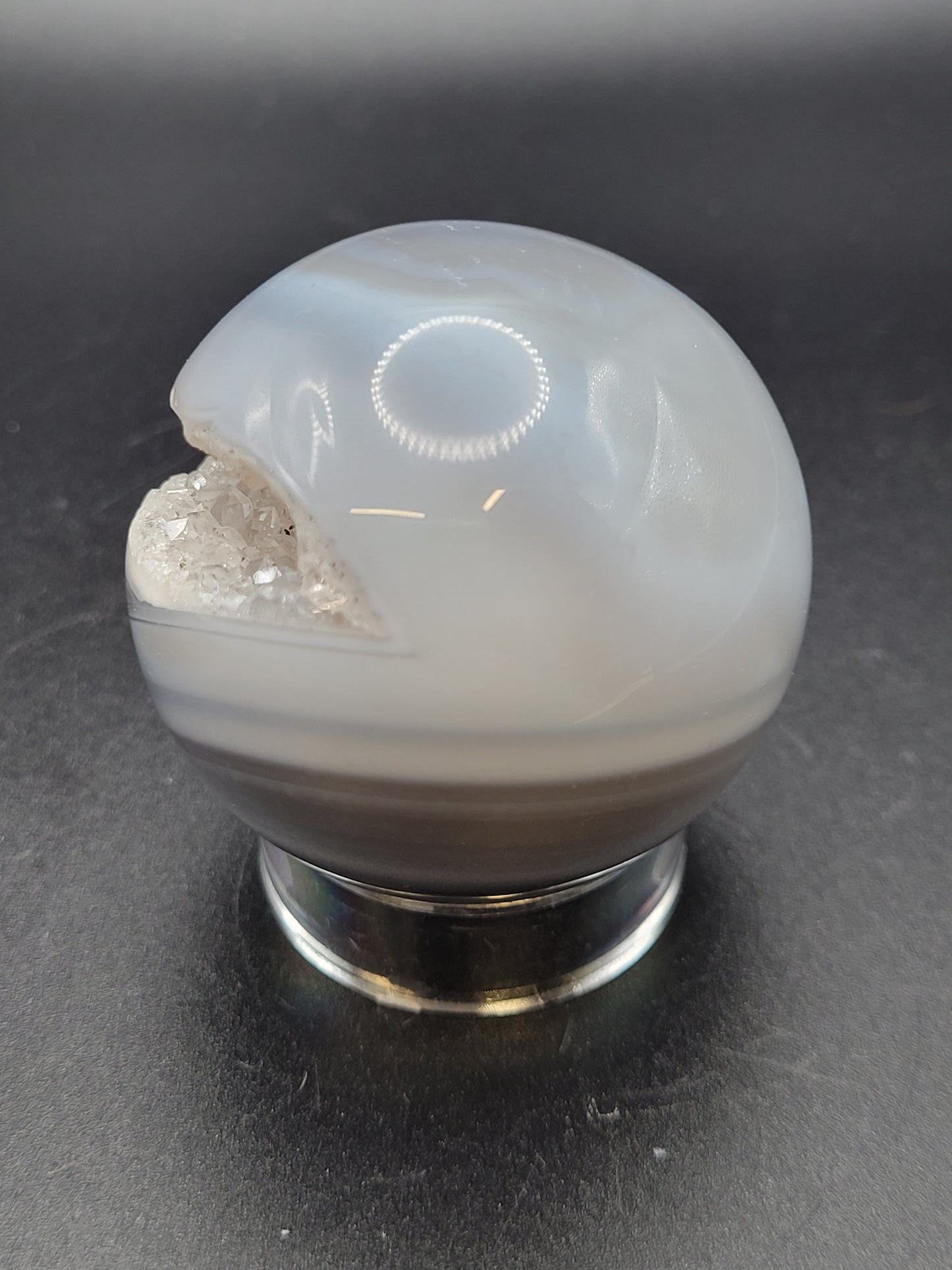 Druzy Agate sphere