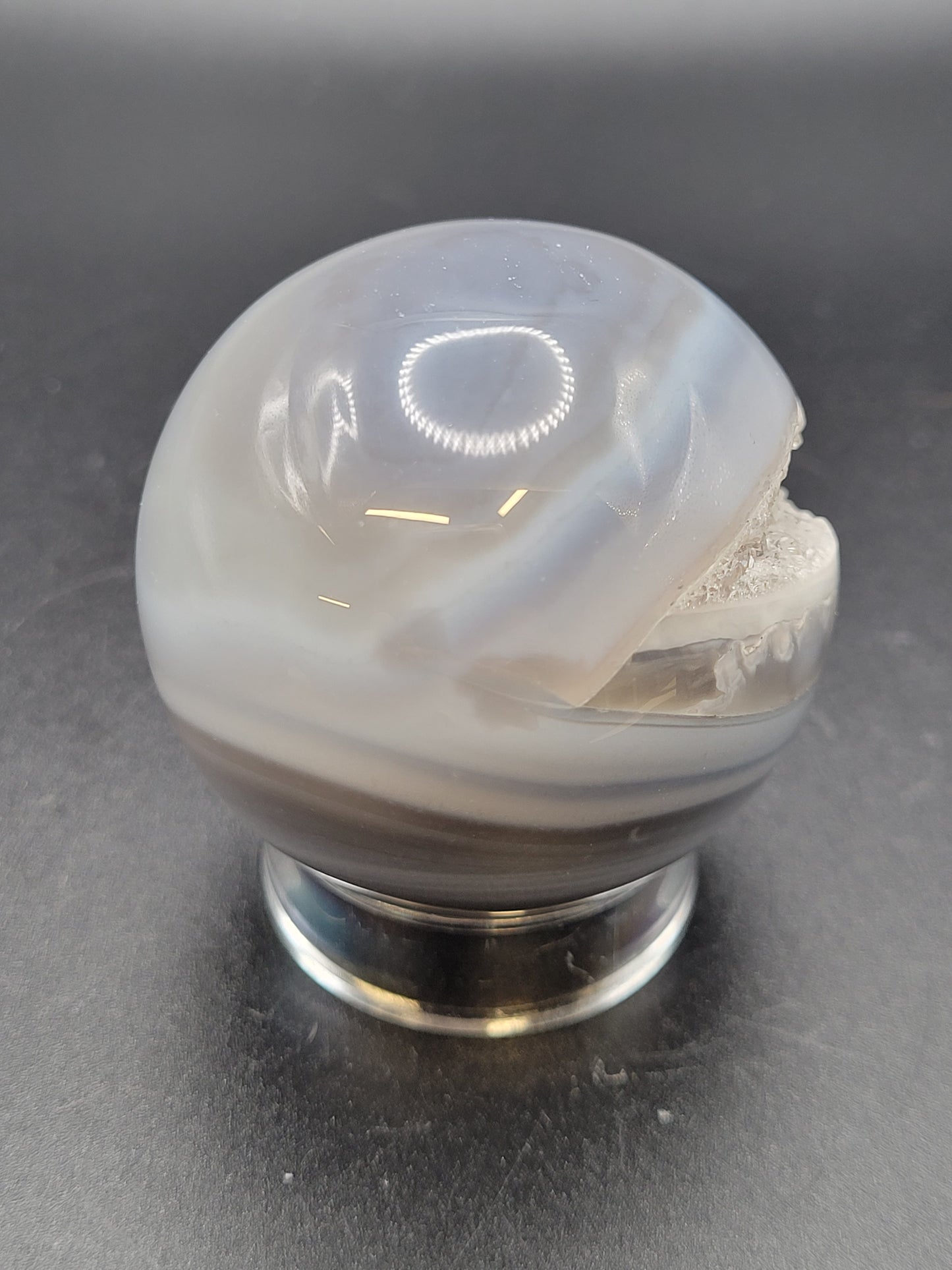 Druzy Agate sphere