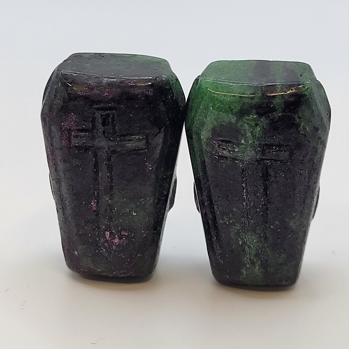 Small coffin carvings