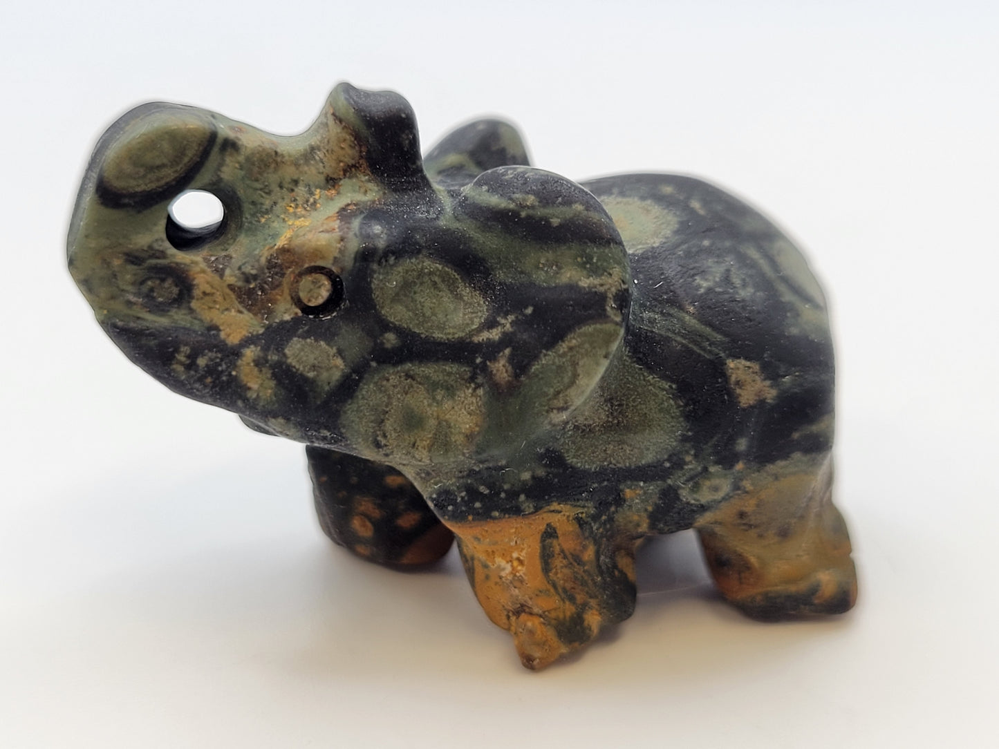 Elephant carvings