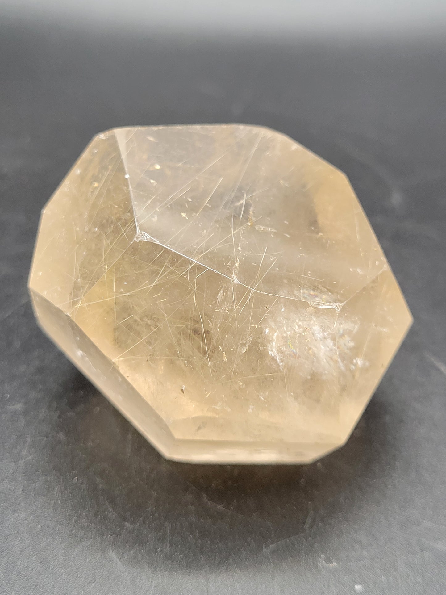 Smoky Quartz free form w/ Rutile