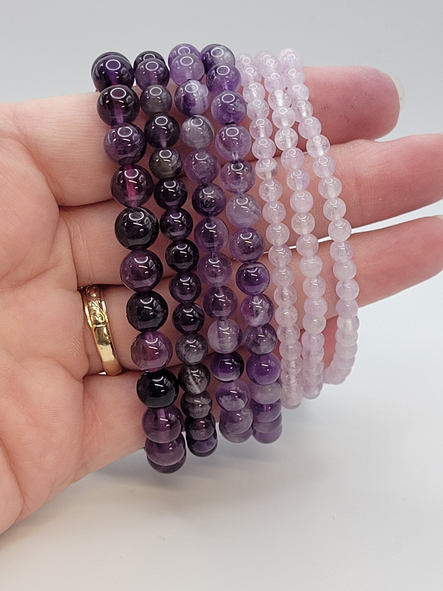 Amethyst bracelet