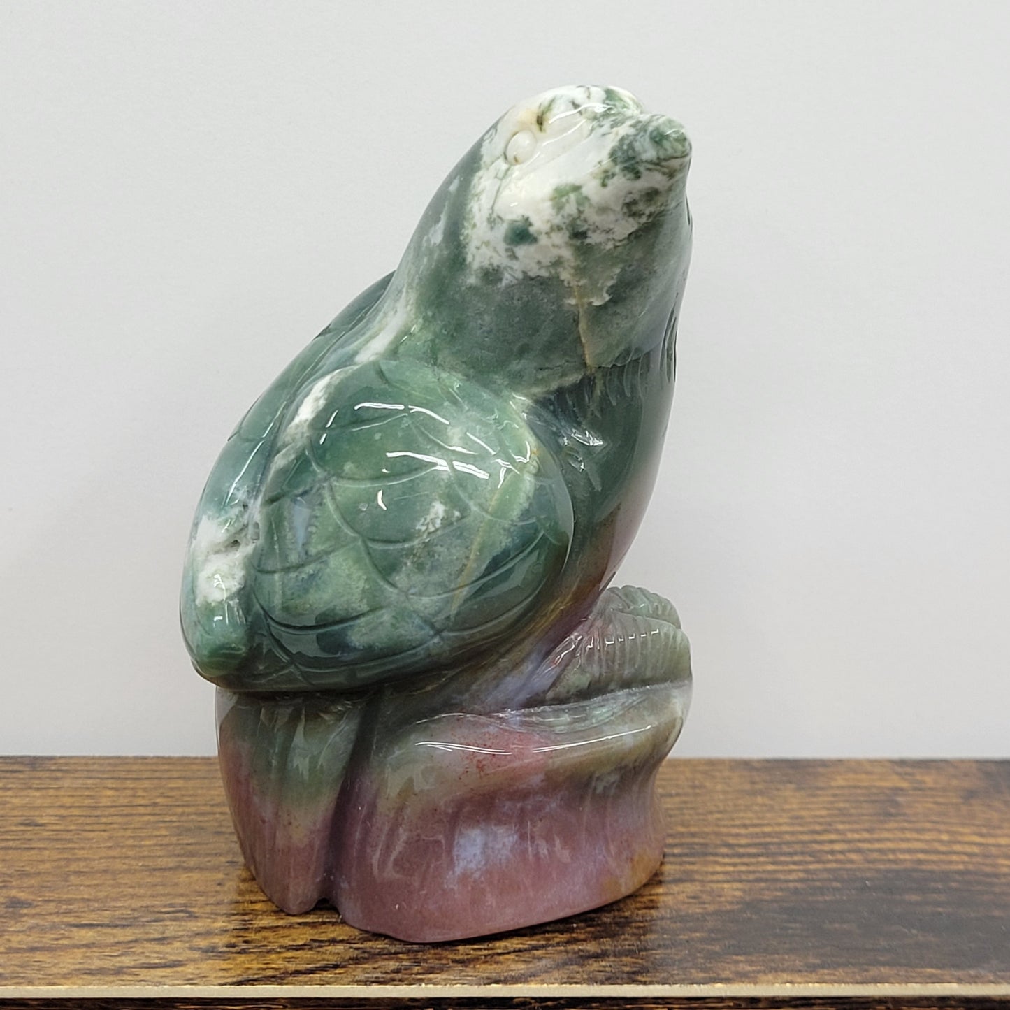 Bird carvings - Ocean Jasper (medium)