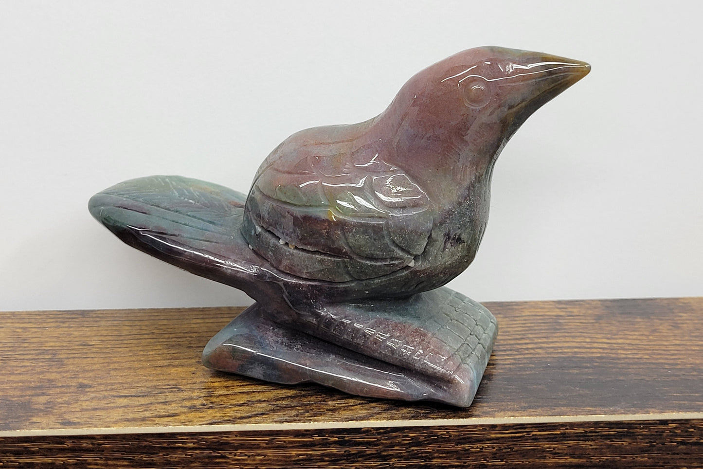 Bird carvings - Ocean Jasper (medium)