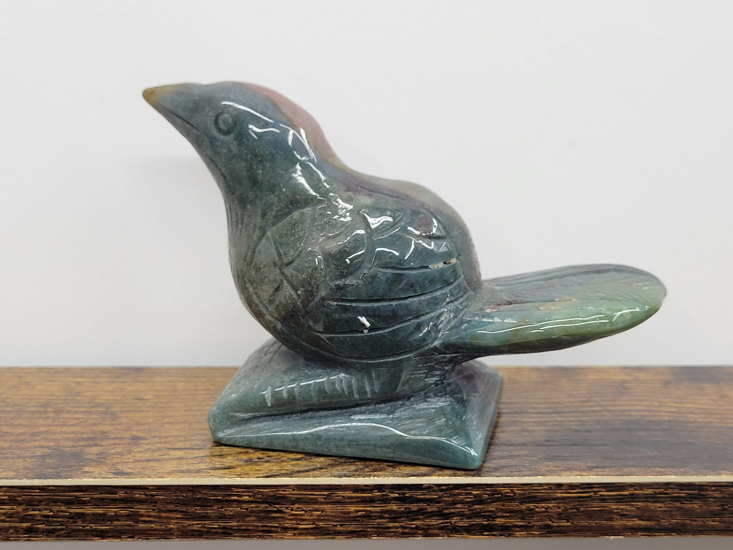 Bird carvings - Ocean Jasper (medium)