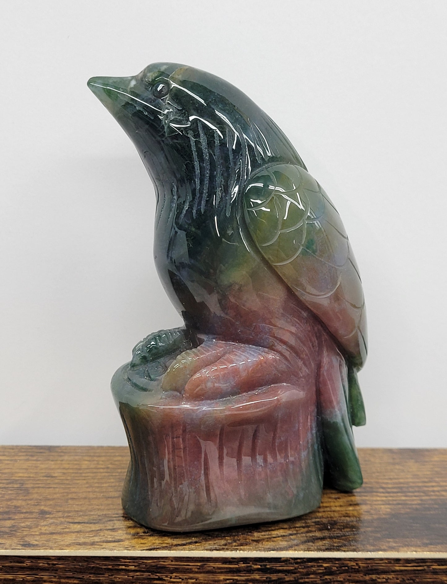 Bird carvings - Ocean Jasper (medium)