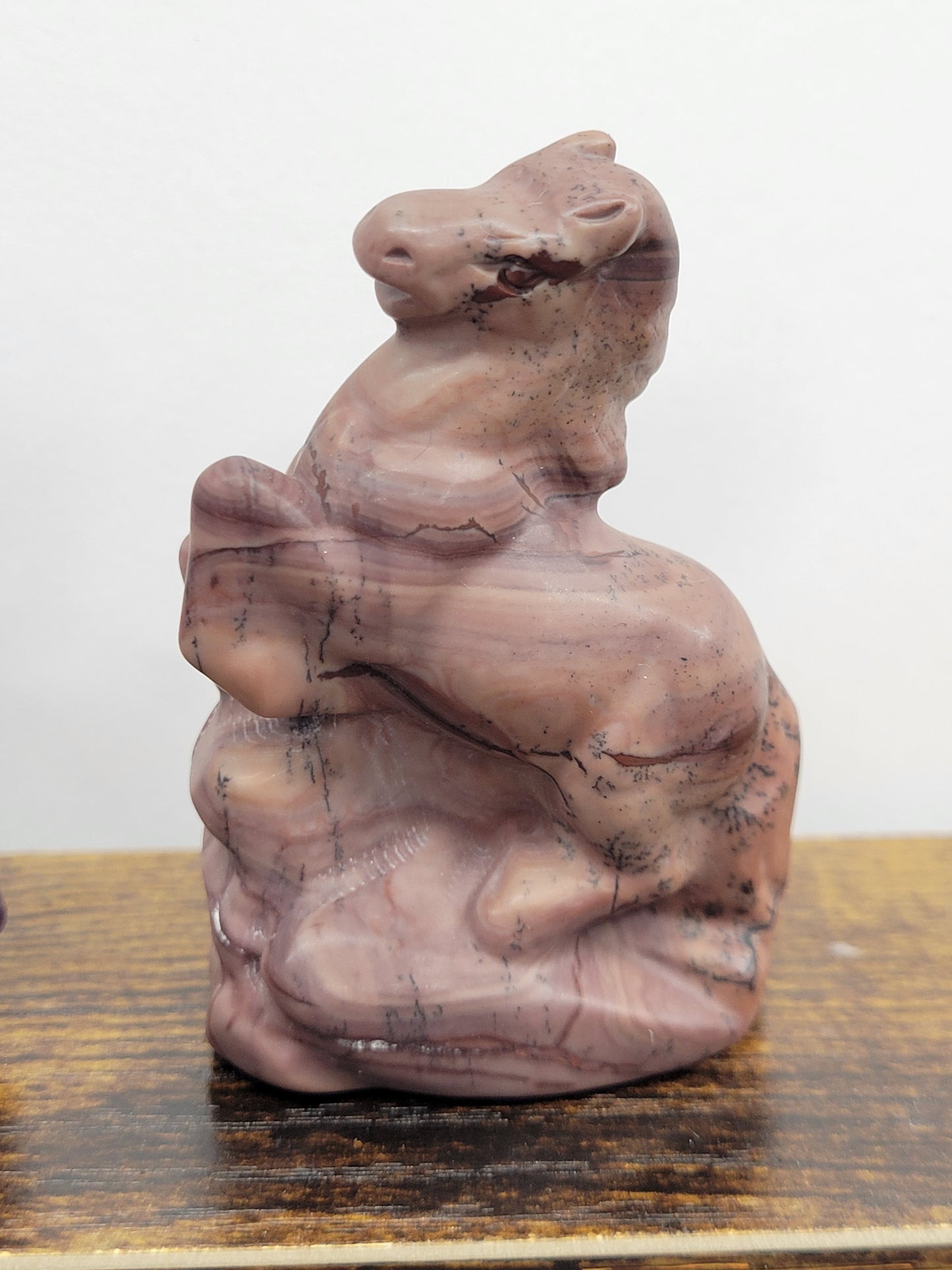 Horse carvings