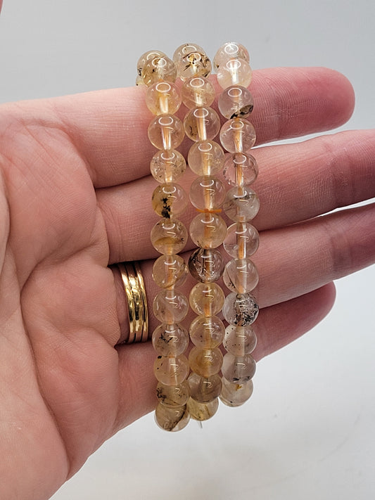 Dendritic Quartz bracelet