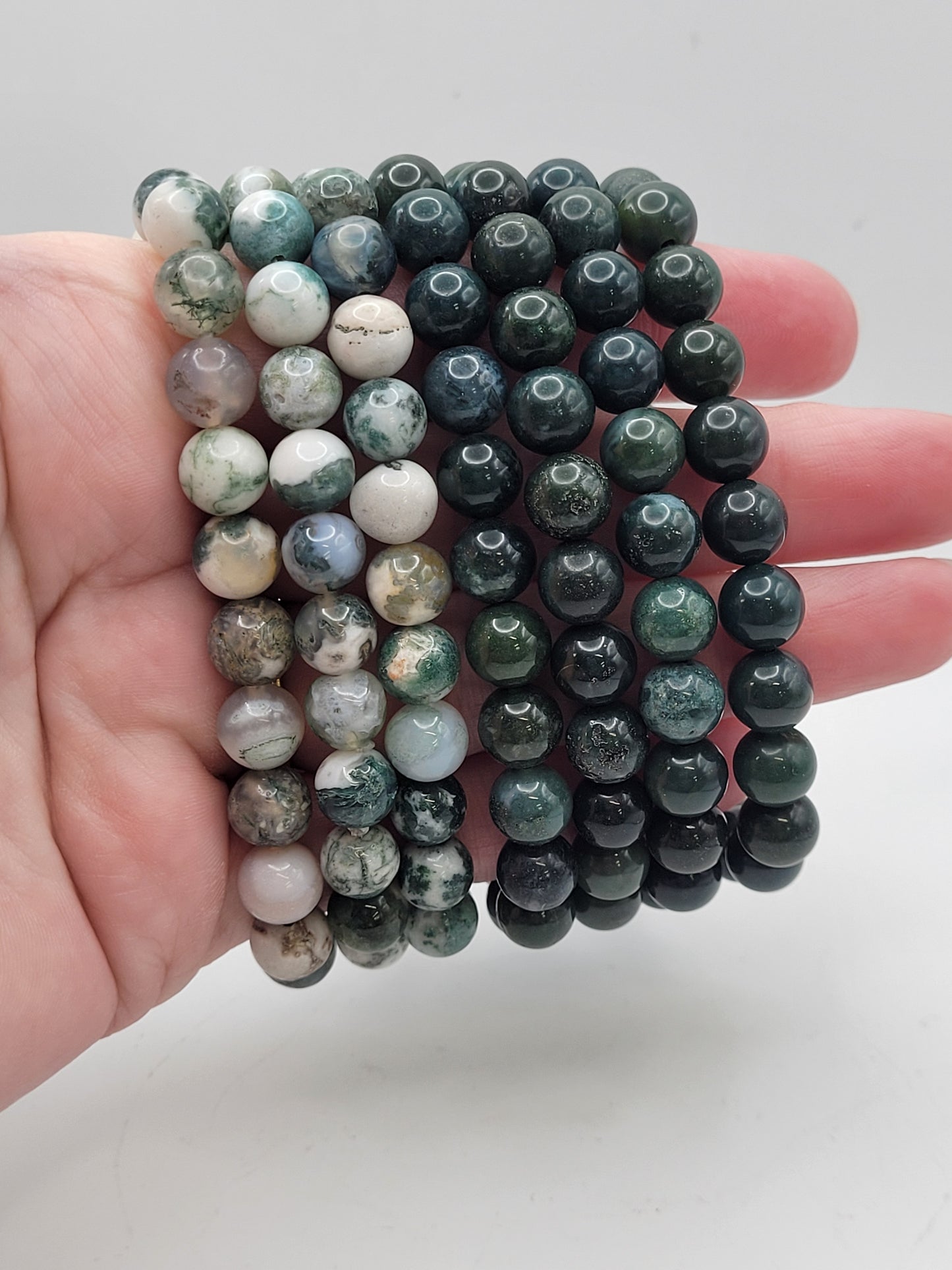 Moss Agate bracelet