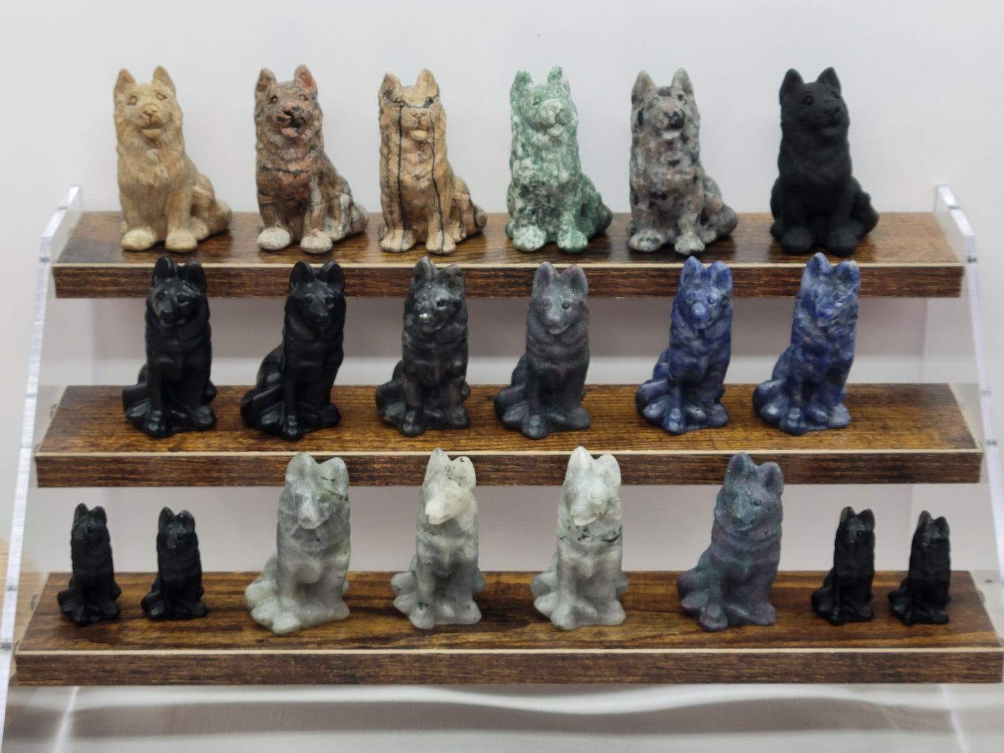 Dog carving - German Shepherd (large)