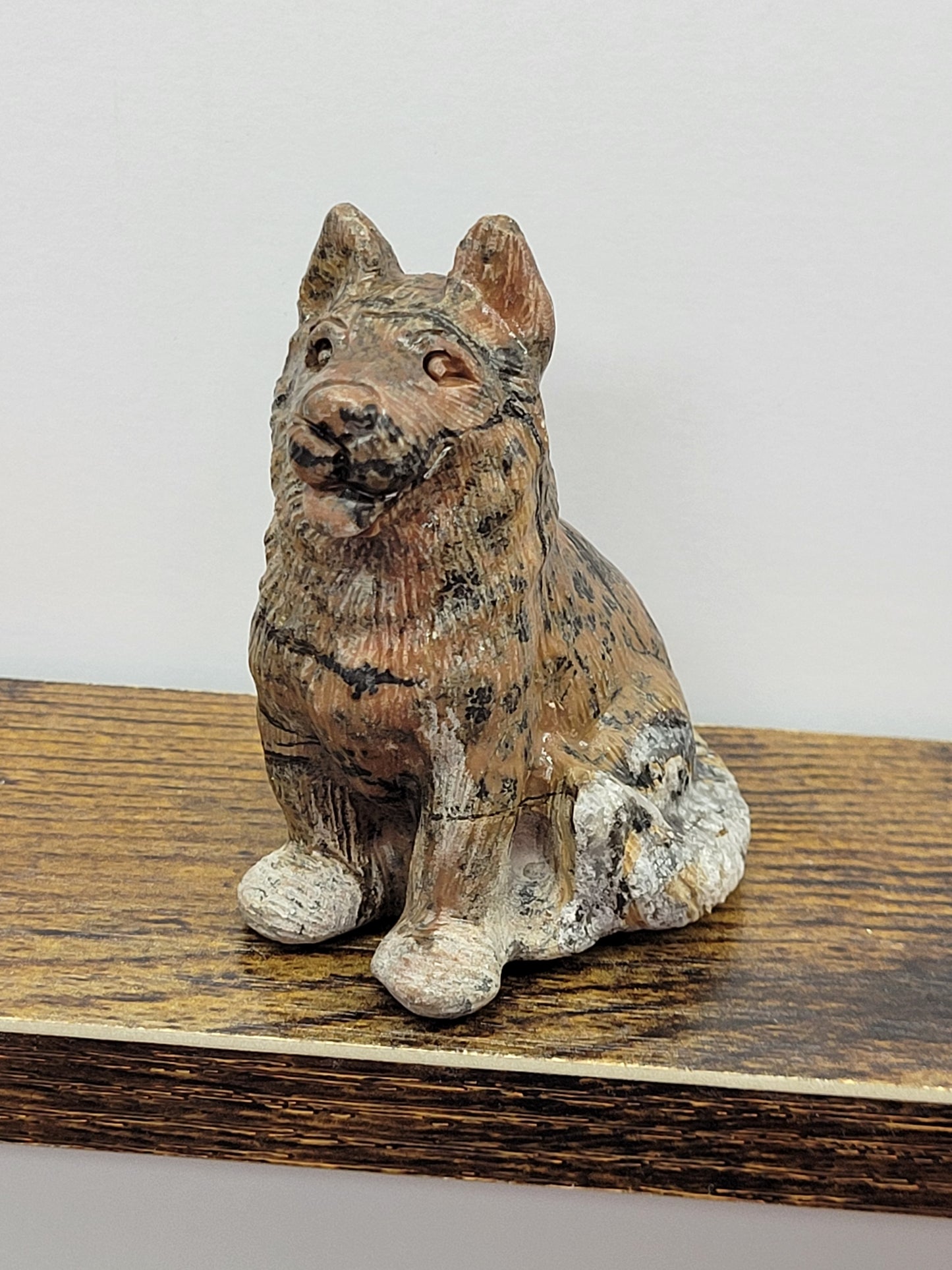 Dog carving - German Shepherd (large)