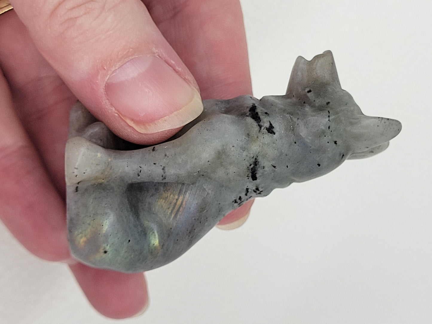 Dog carving - German Shepherd (large)