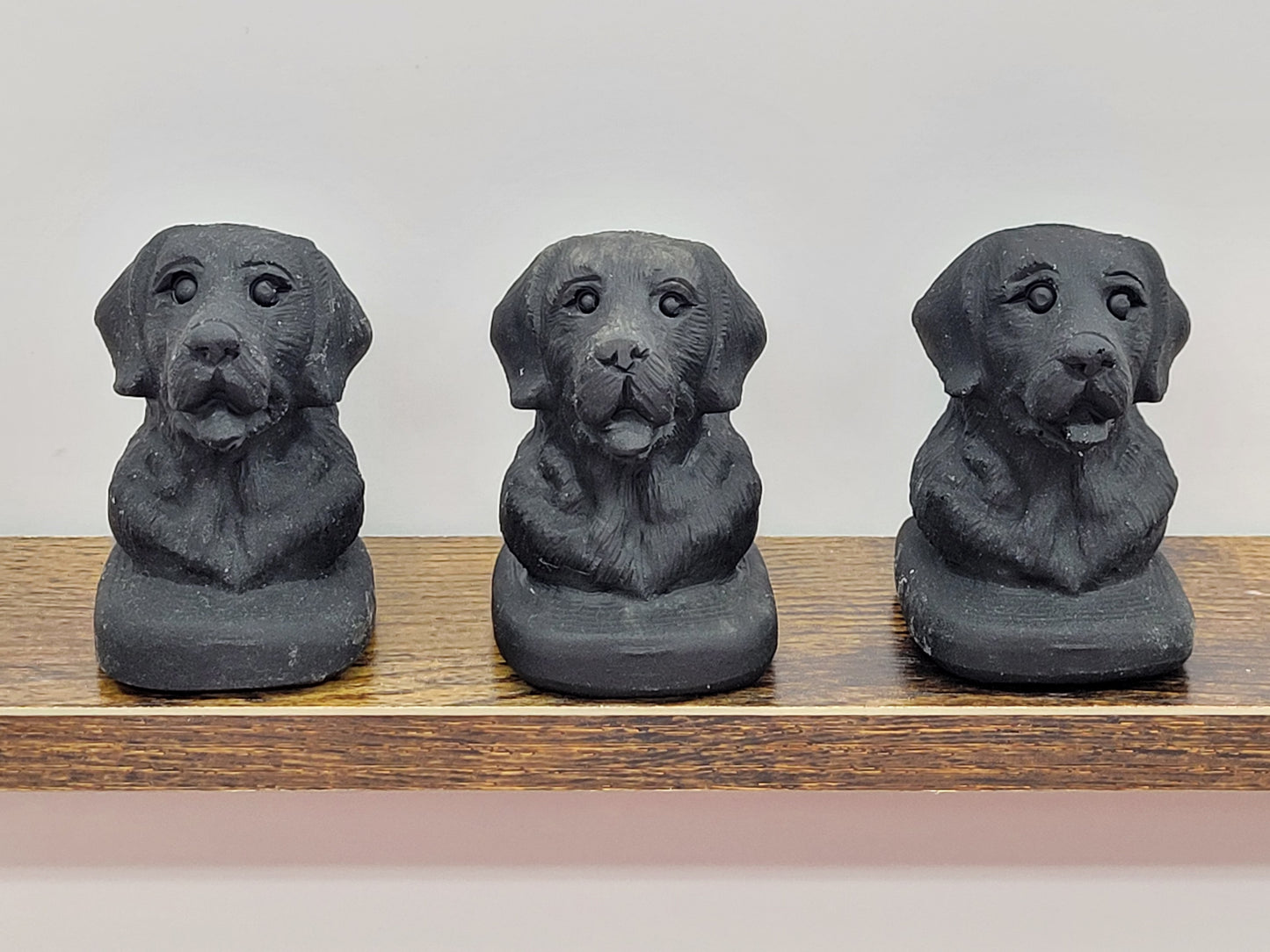 Dog carving - Labrador bust