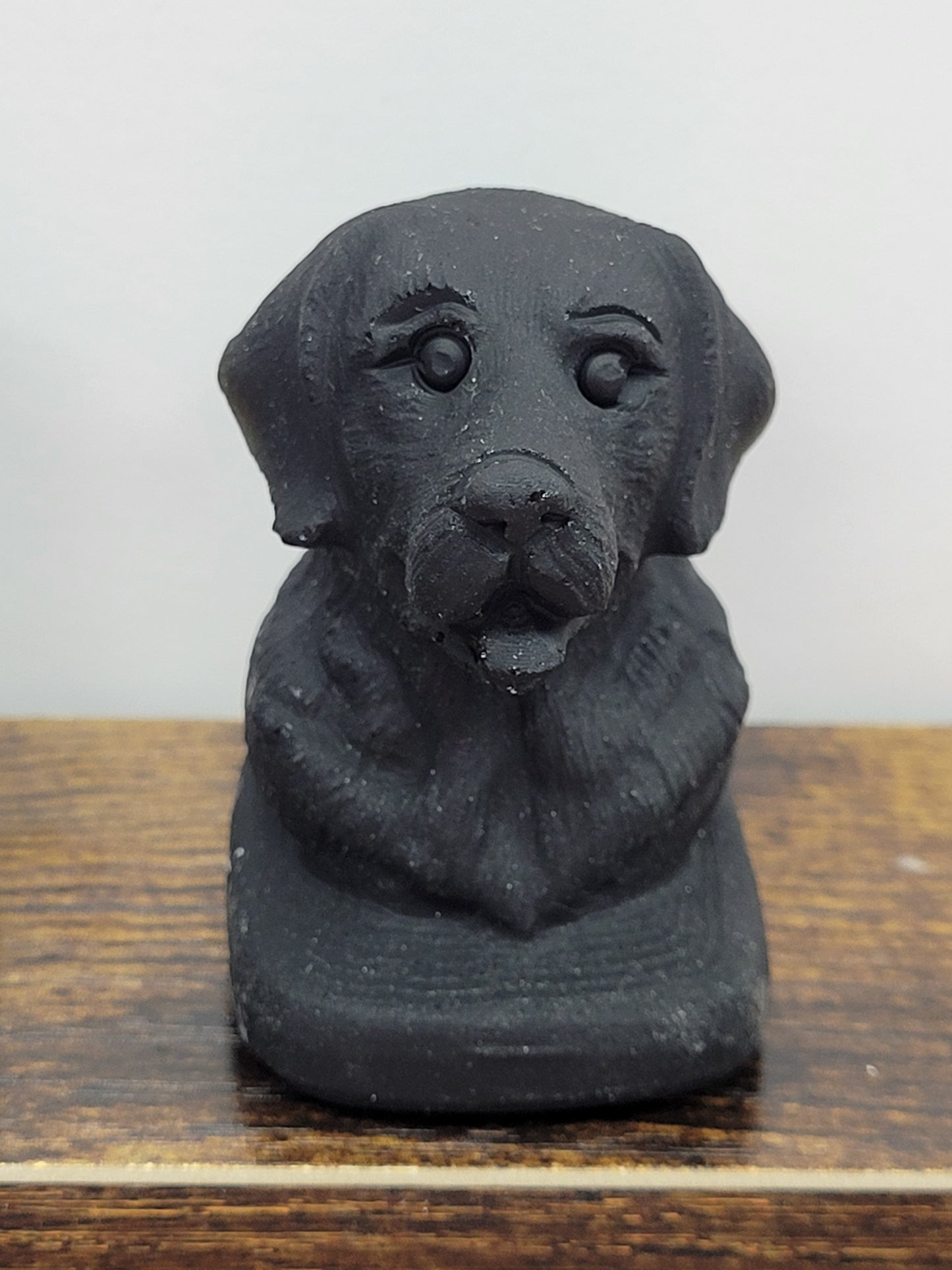Dog carving - Labrador bust
