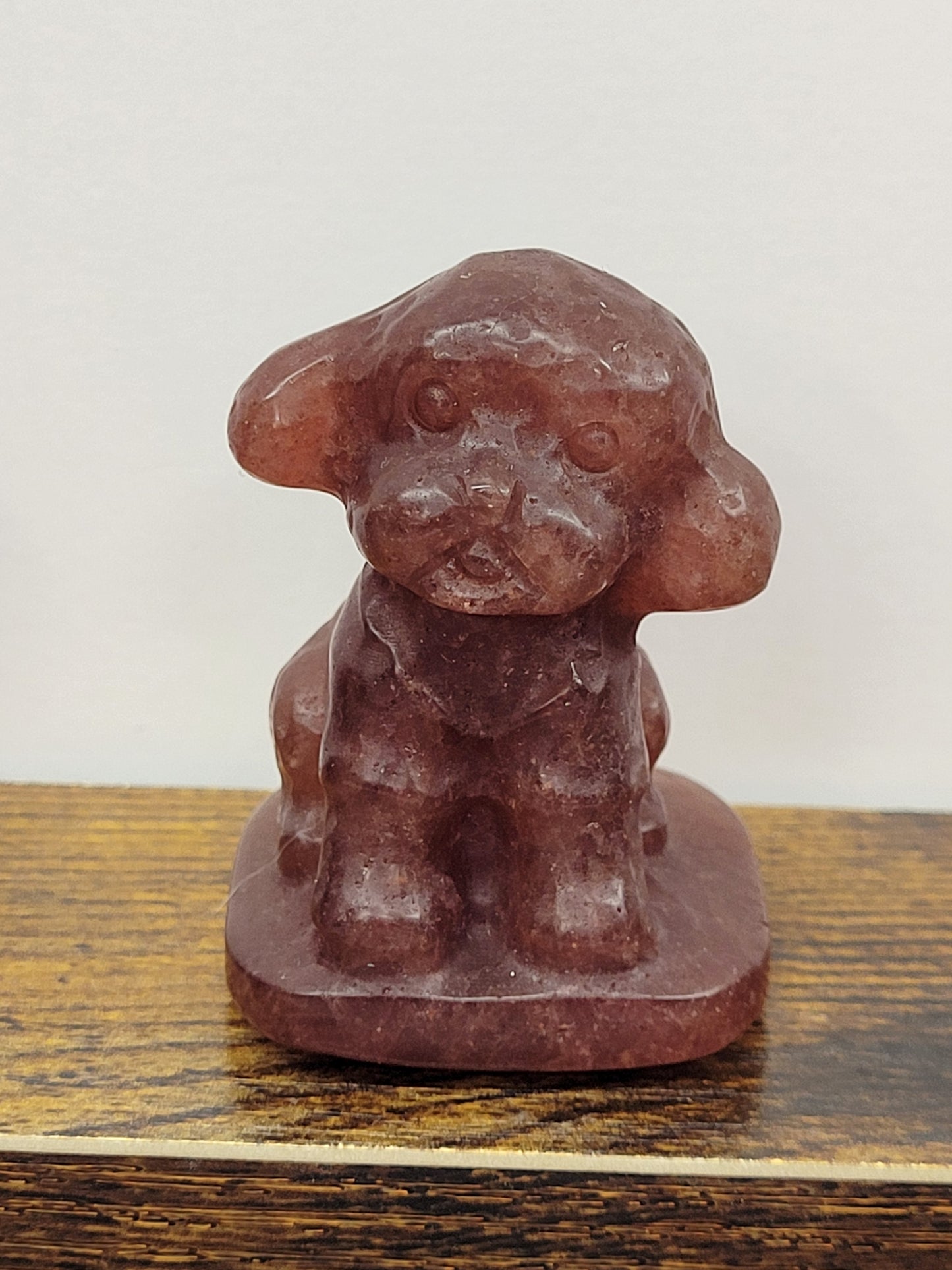 Dog carving - Poodle