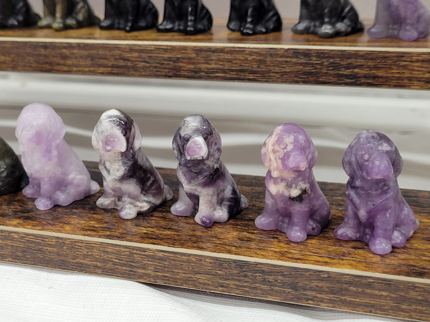 Dog carving - Lab/Hound (small)