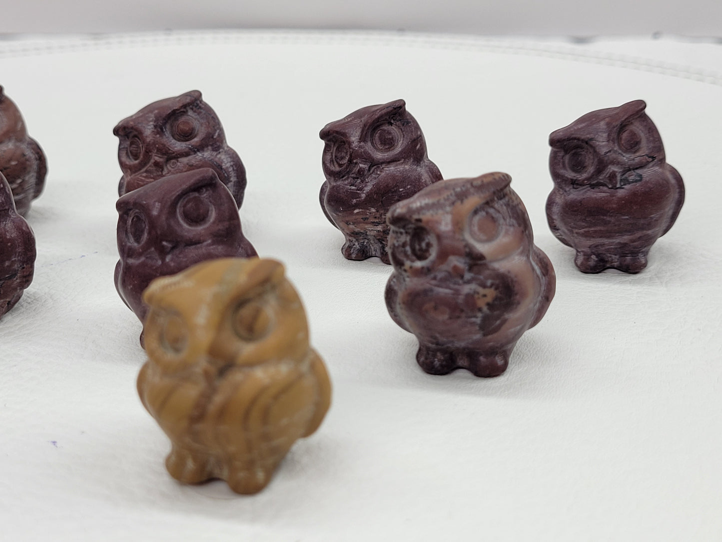 Picture Jasper owl carvings (small)
