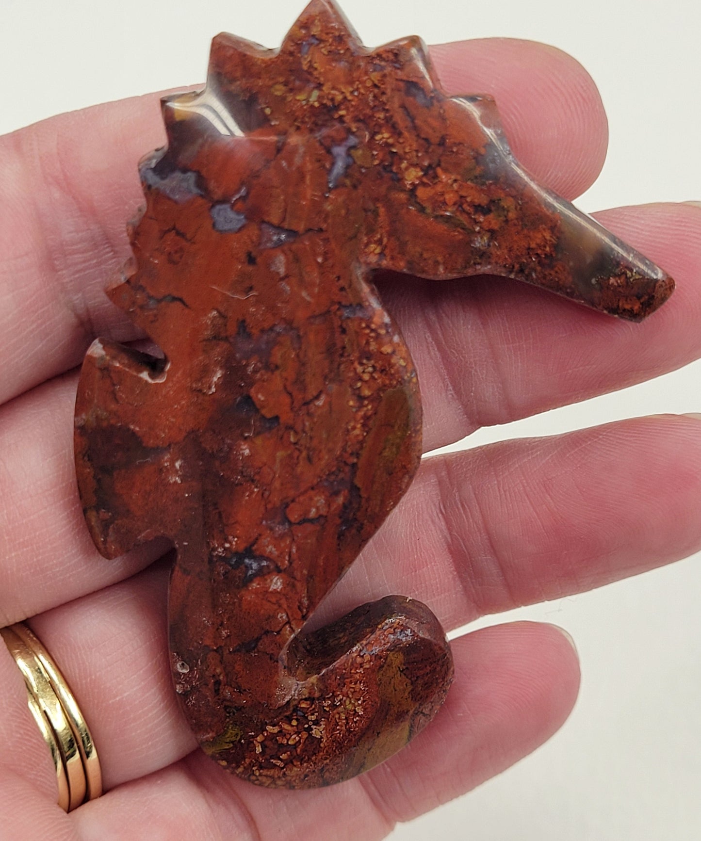 Seahorse carving