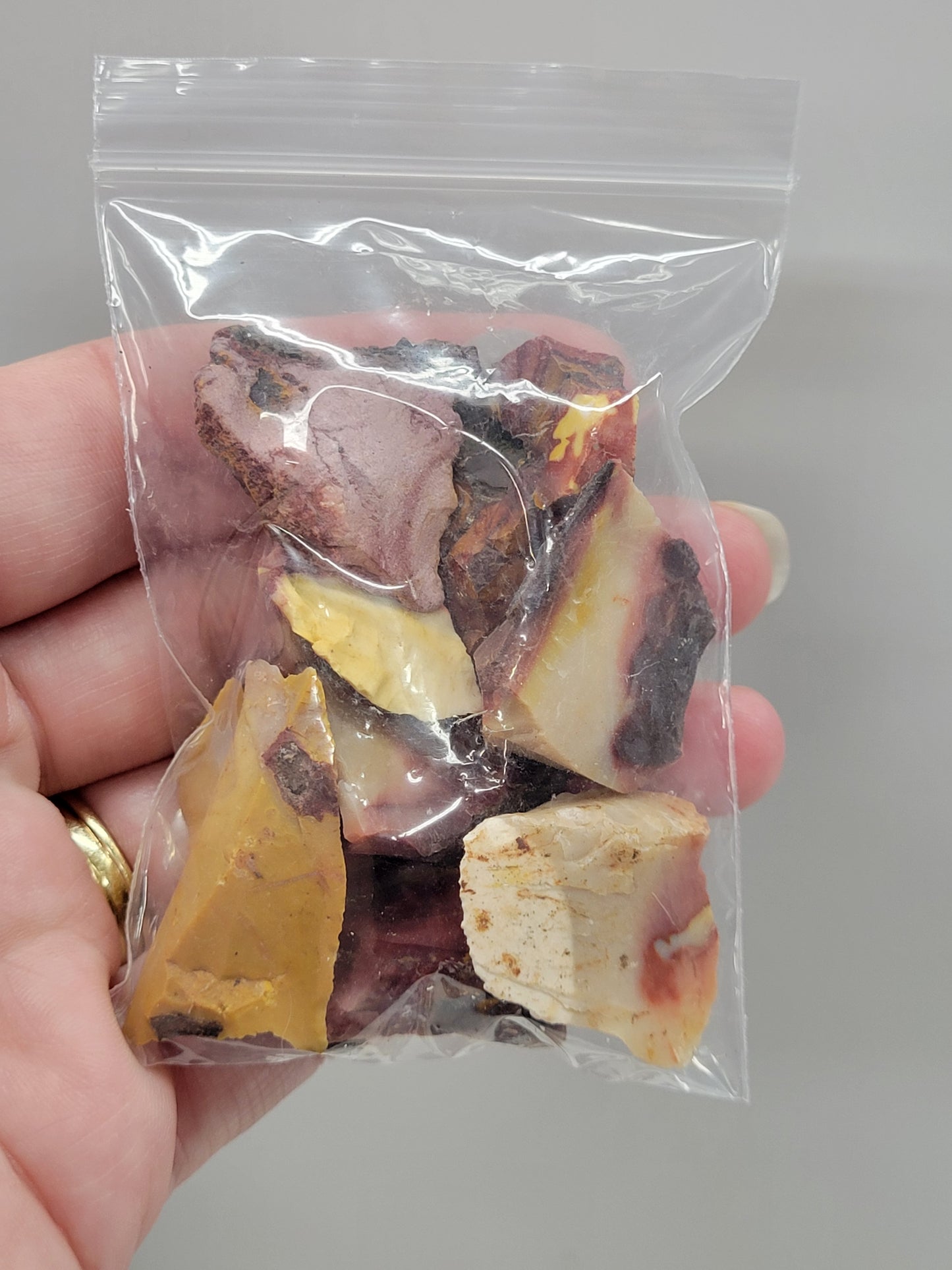 Mookaite raw pieces