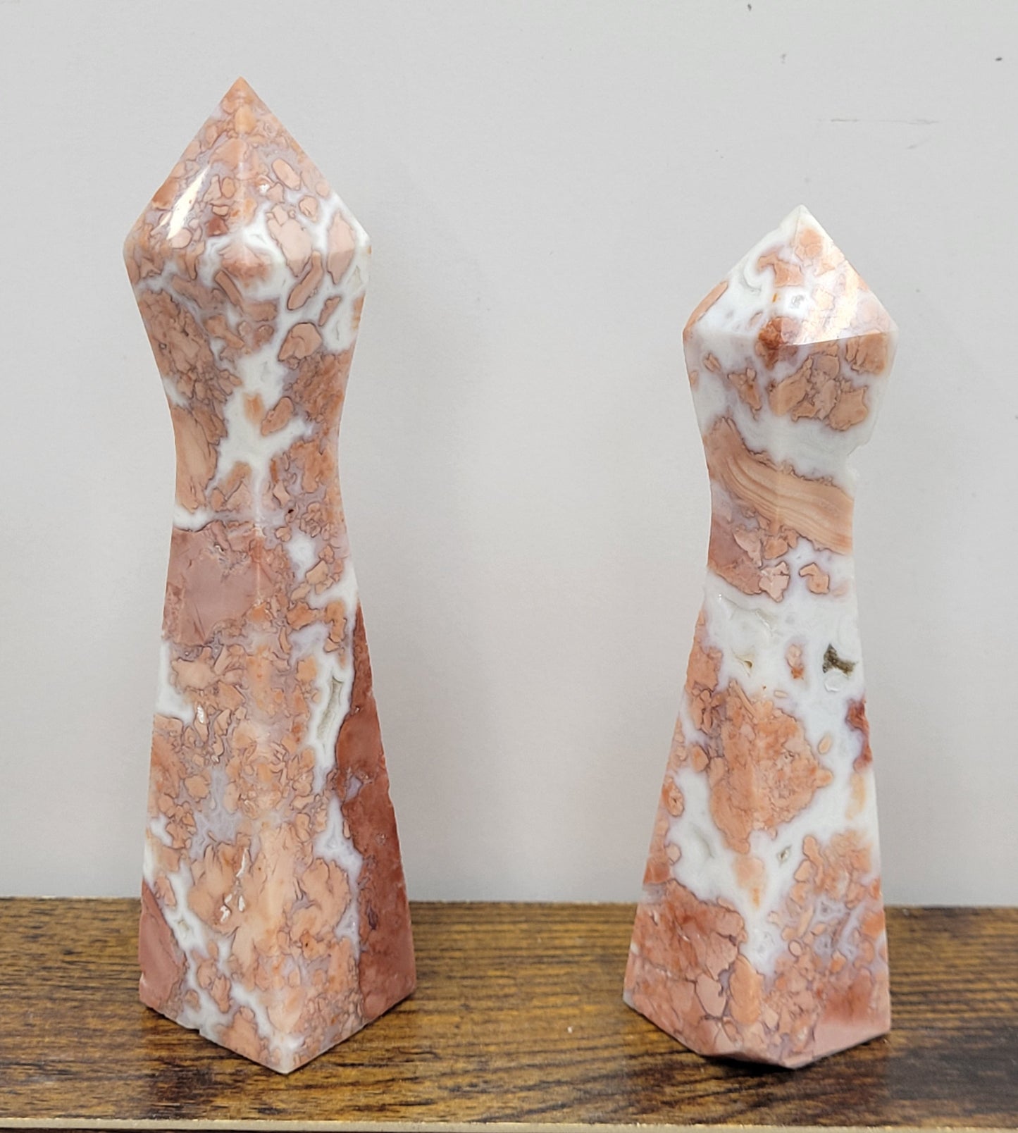 Cotton Candy Agate tower