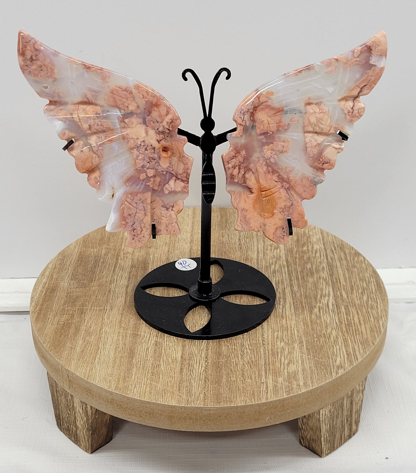 Wings - Cotton Candy Agate butterfly