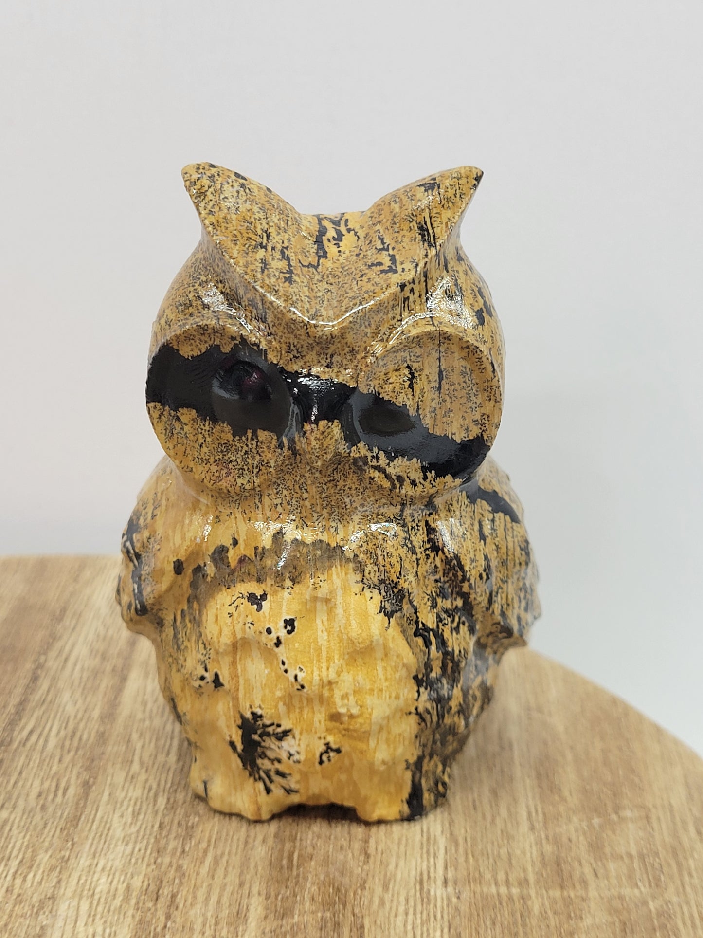 Picture Jasper owl carvings (large)