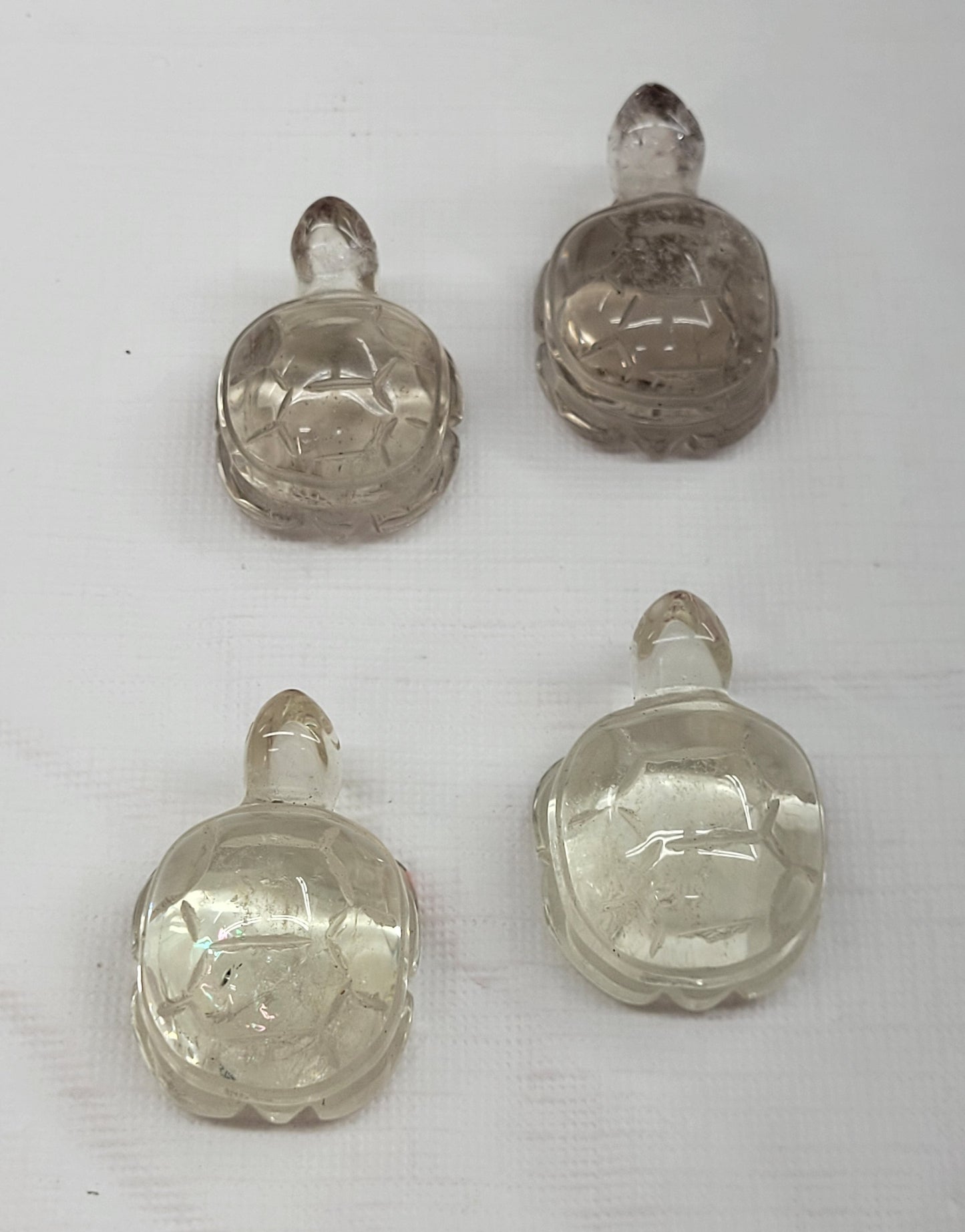 Turtle - Smoky Quartz & Citrine (small)