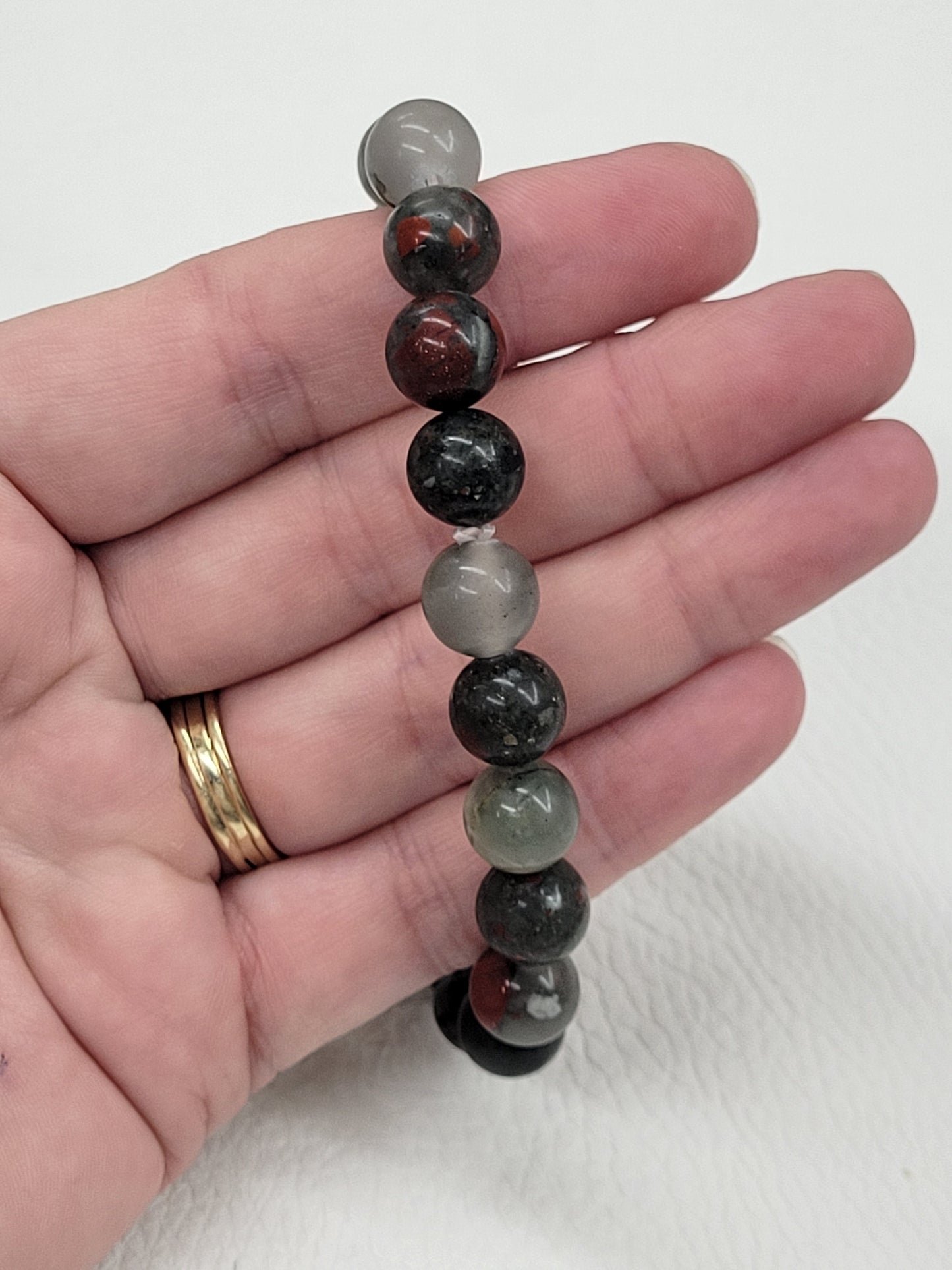 African Bloodstone bracelet