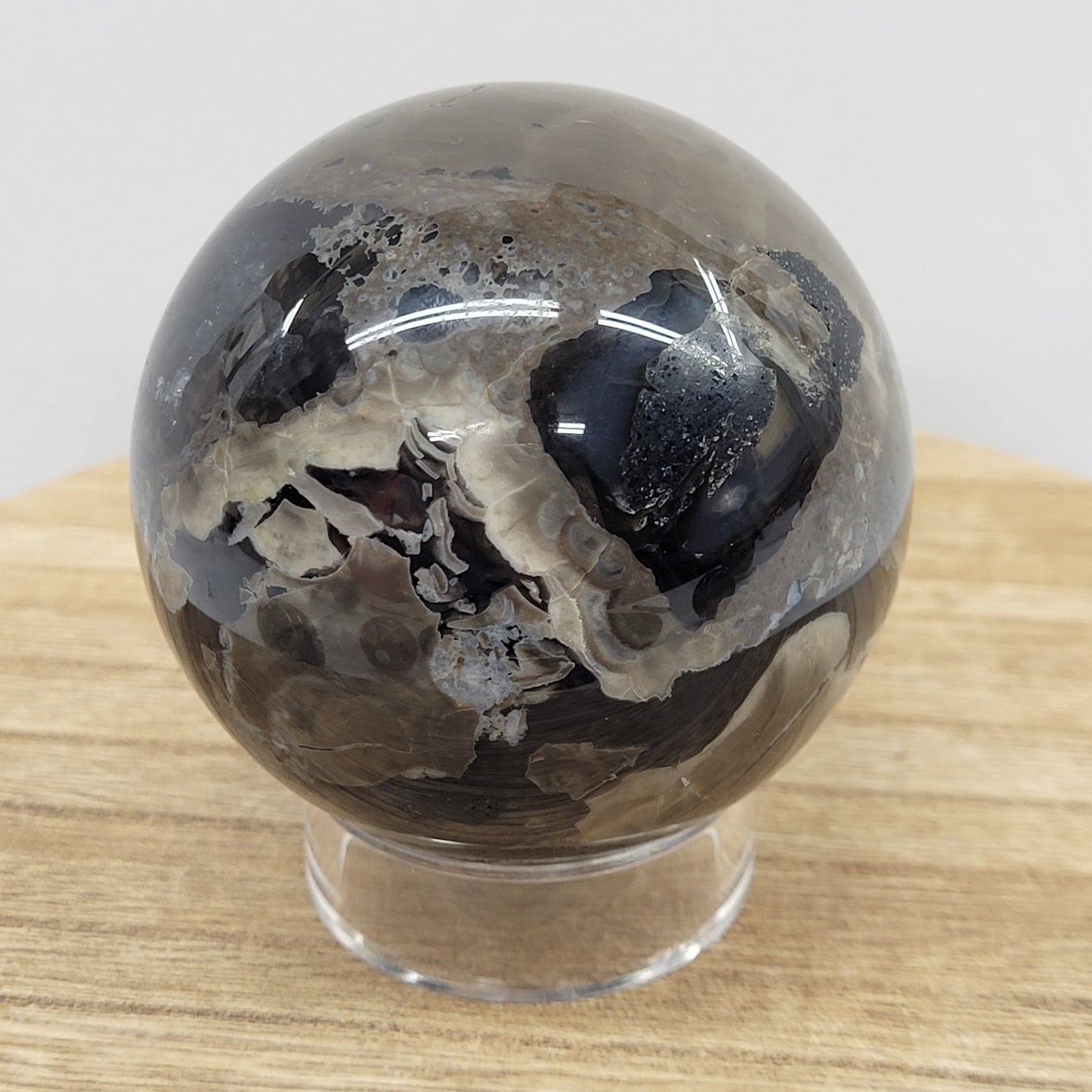 Volcano Agate spheres