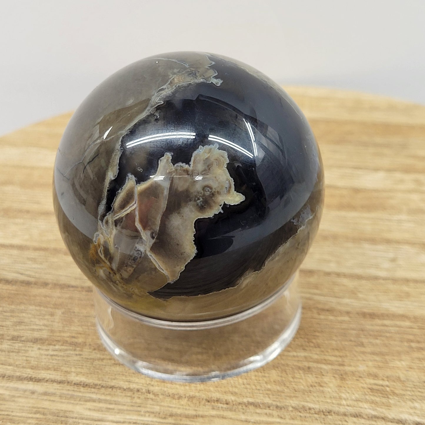 Volcano Agate spheres