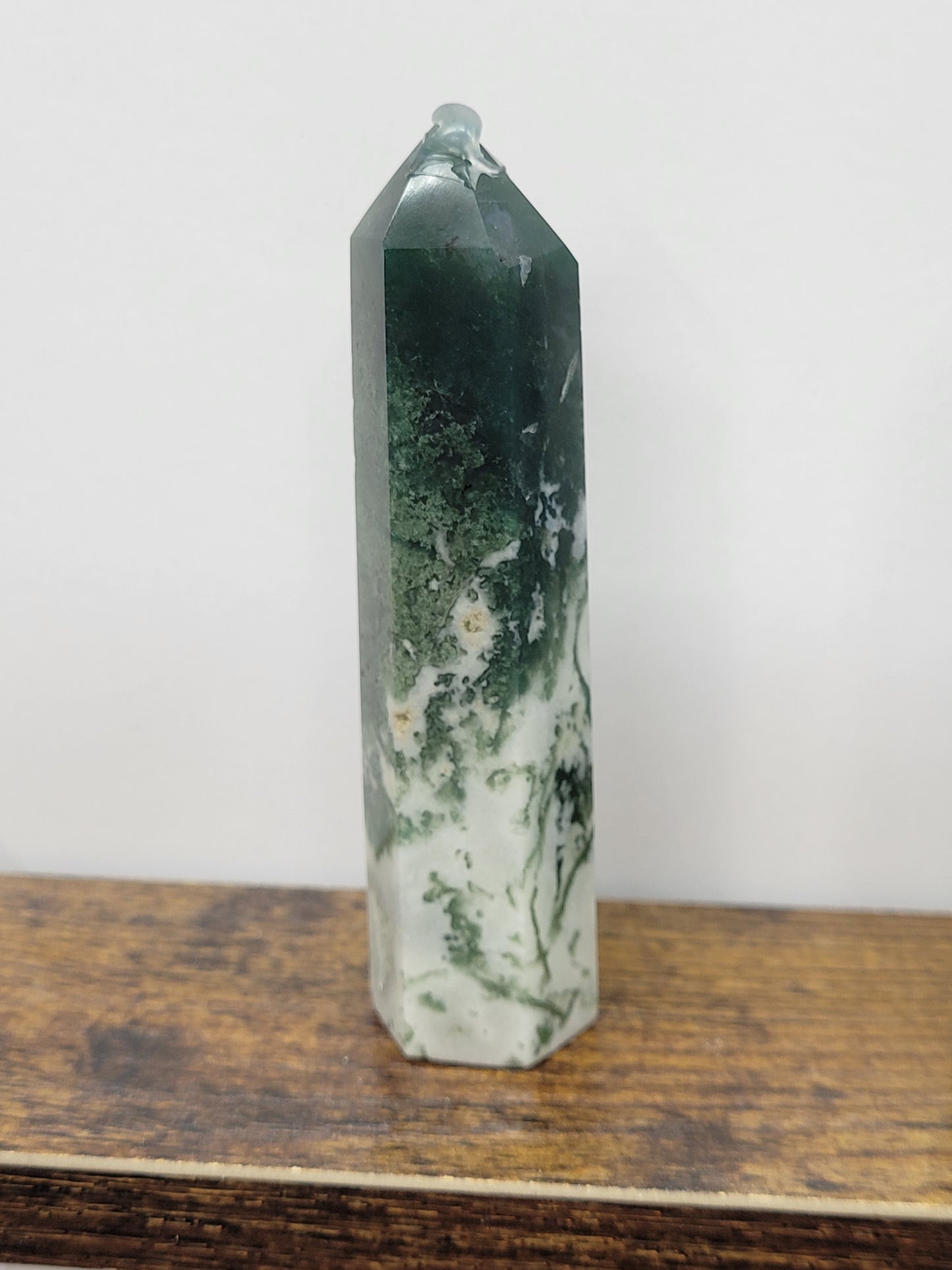 Moss Agate tower (6 sided)