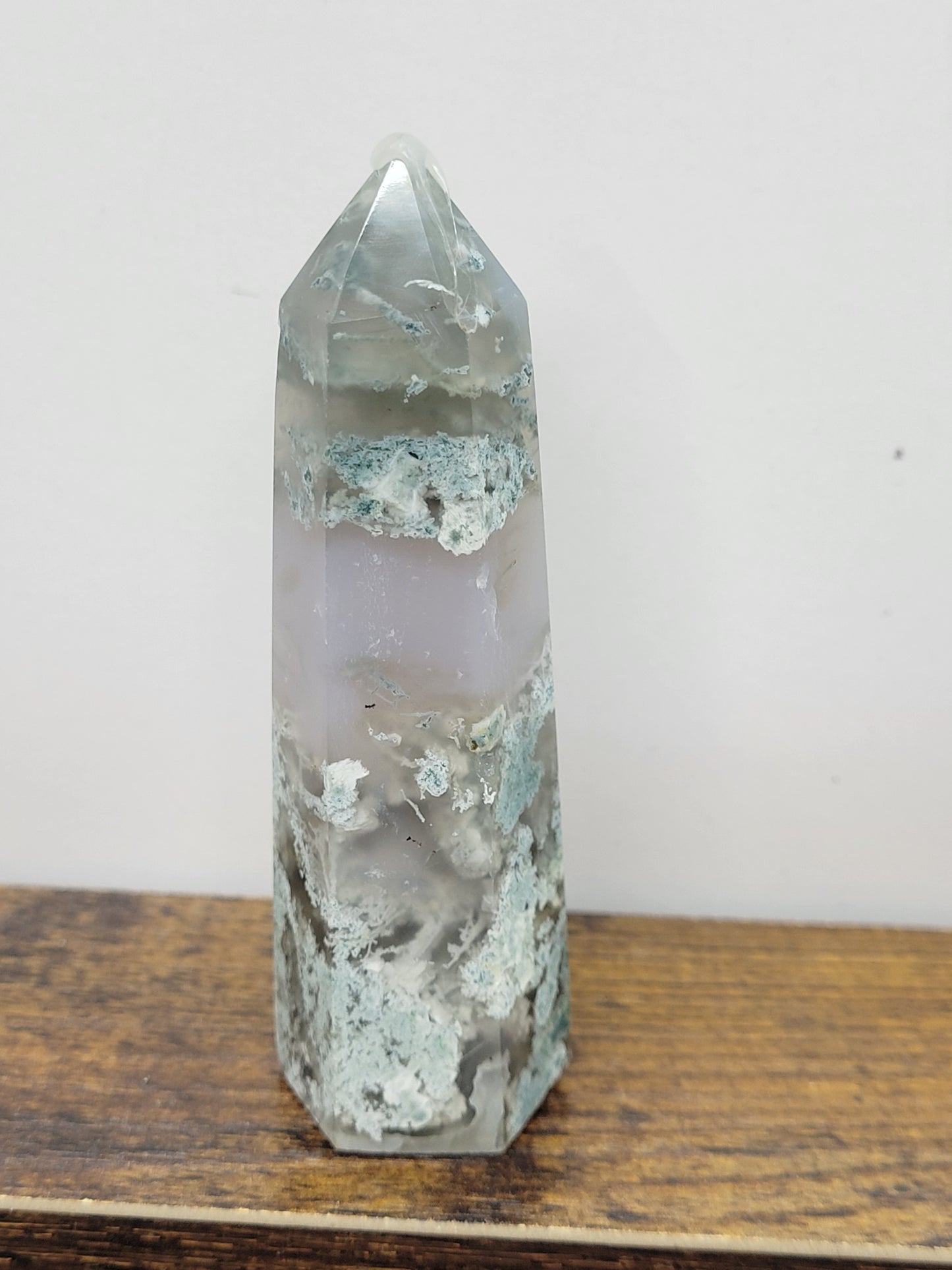 Moss Agate tower (6 sided)