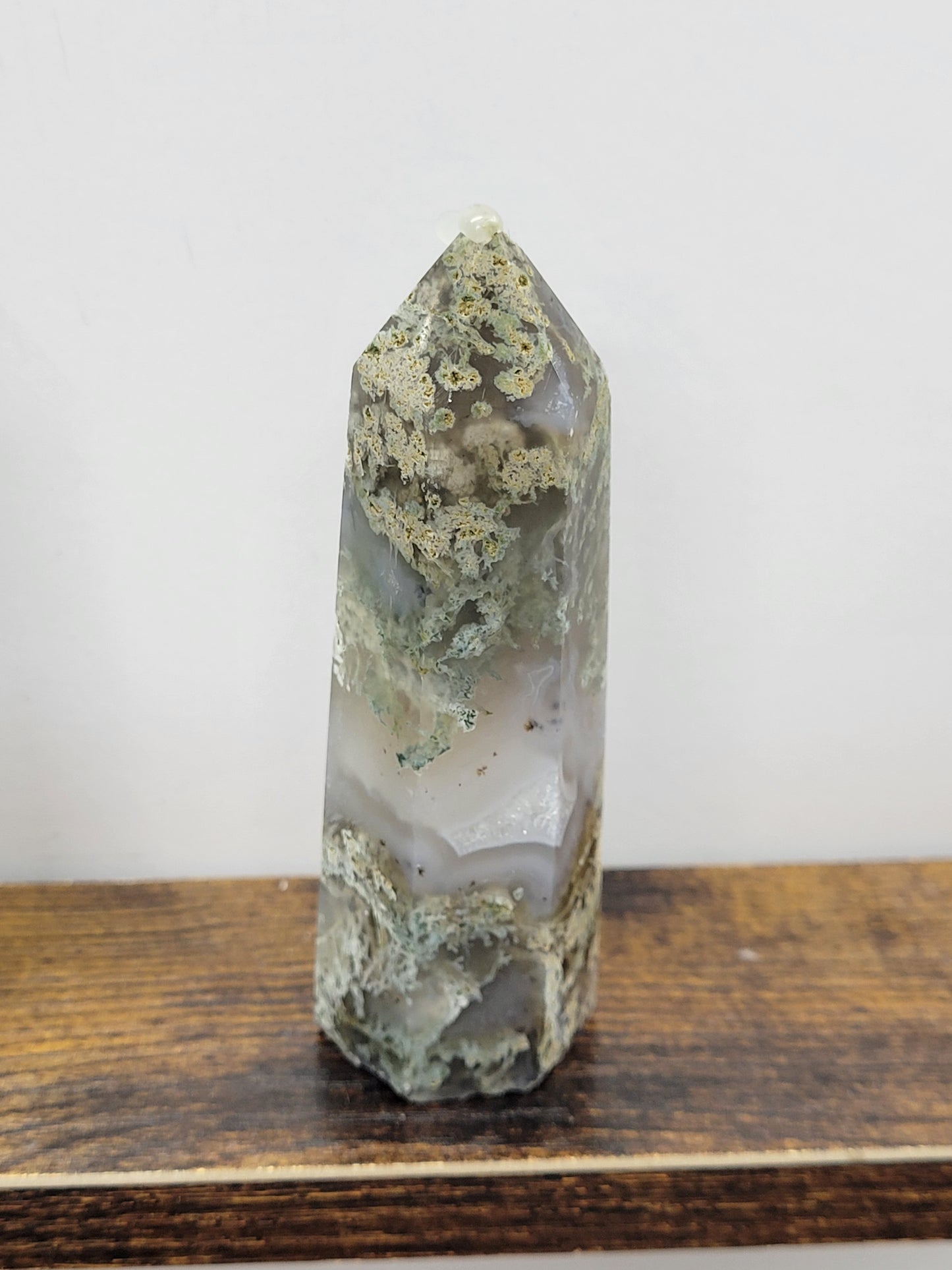 Moss Agate tower (6 sided)