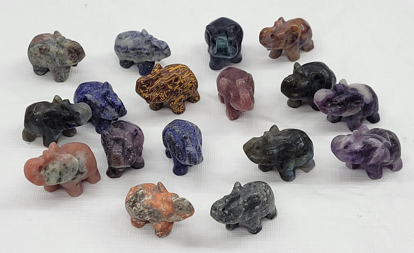 Elephant carvings (small)