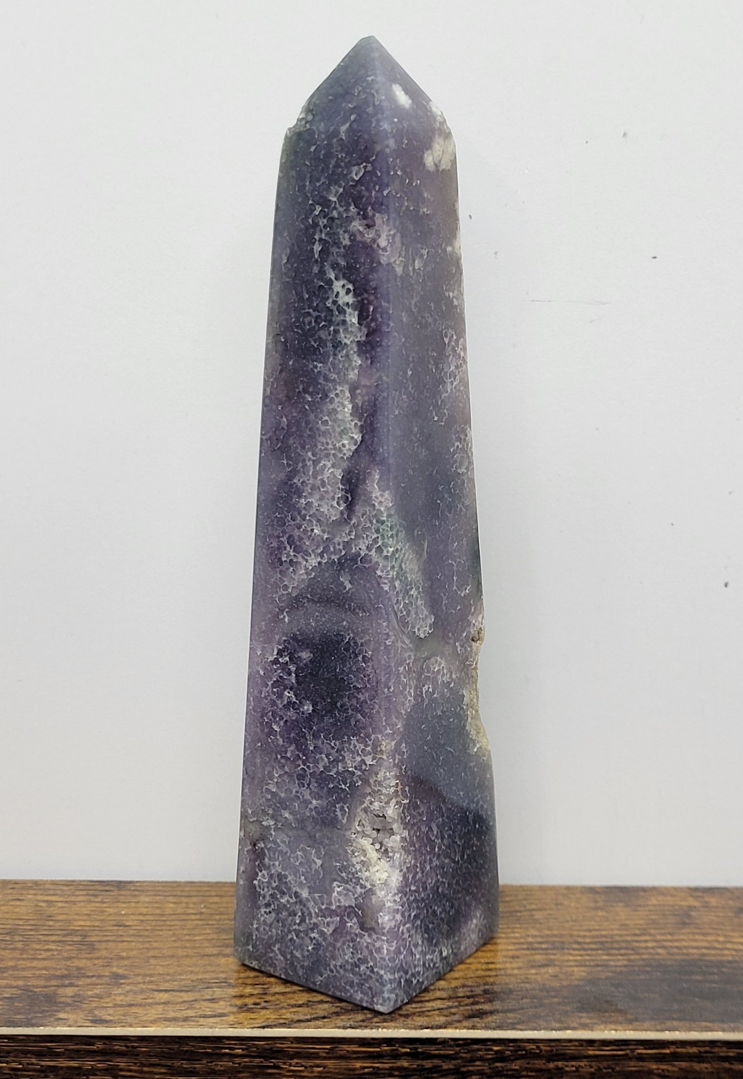 Polished Grape Agate tower