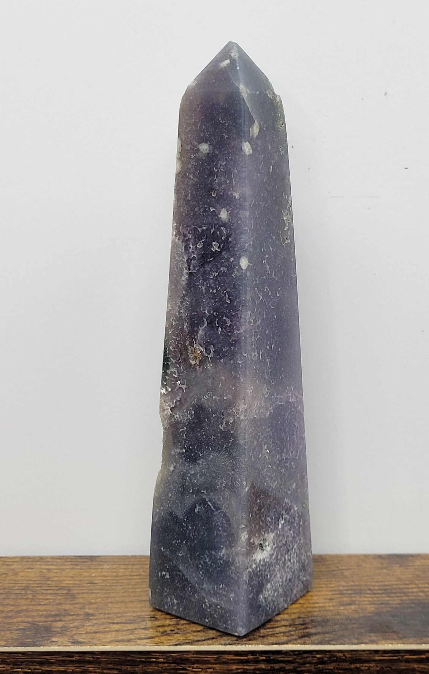 Polished Grape Agate tower