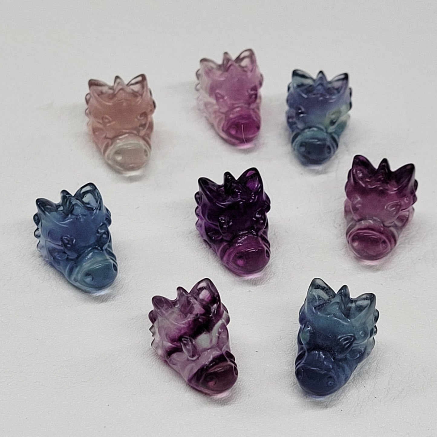 Fluorite mini - Dragon head
