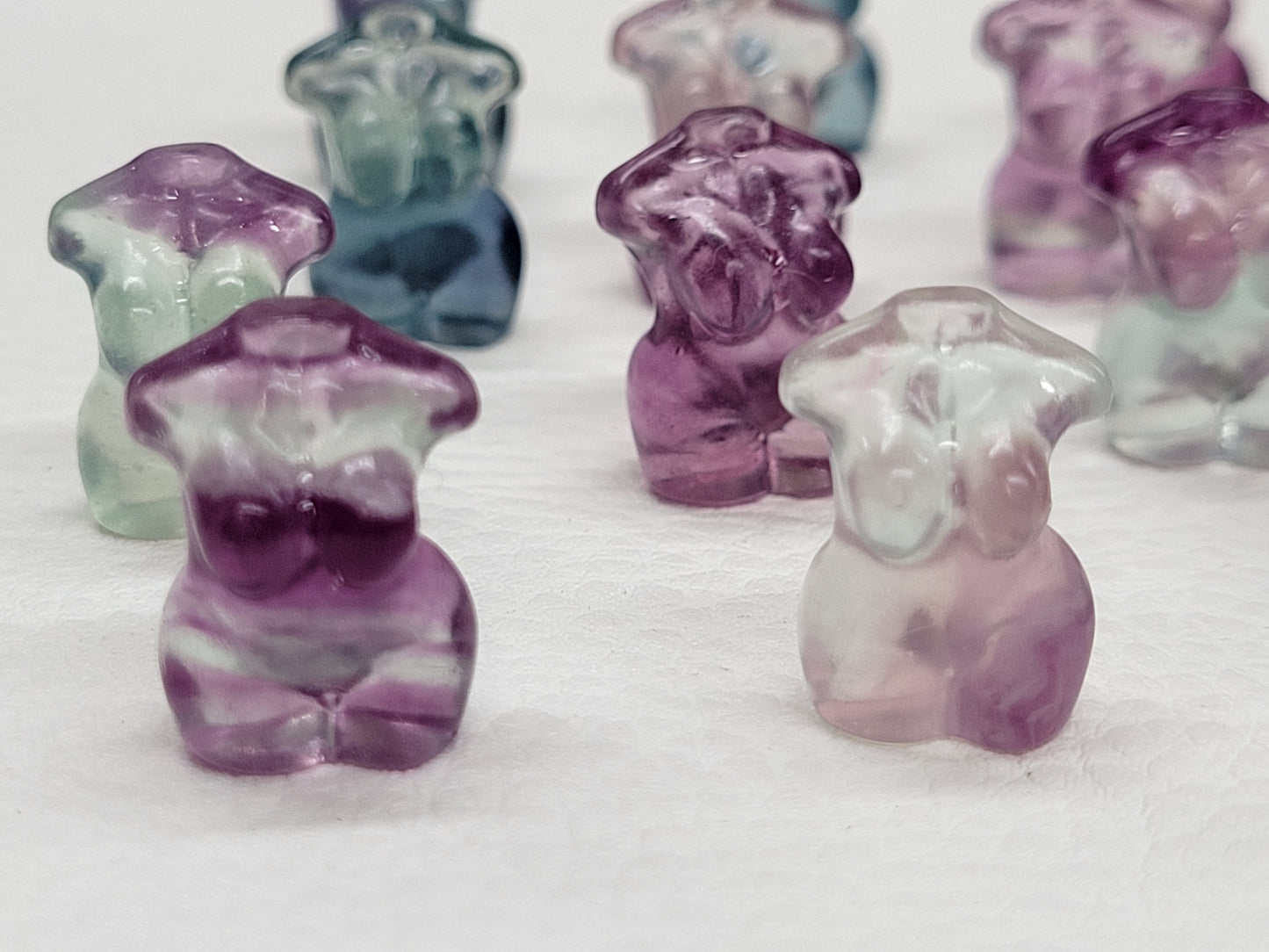 Fluorite mini - Goddess body