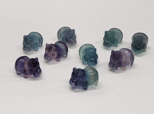 Fluorite mini - Hippo
