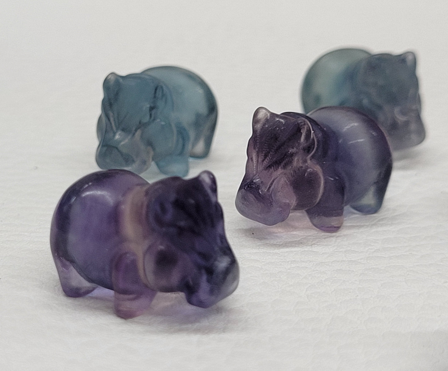Fluorite mini - Hippo