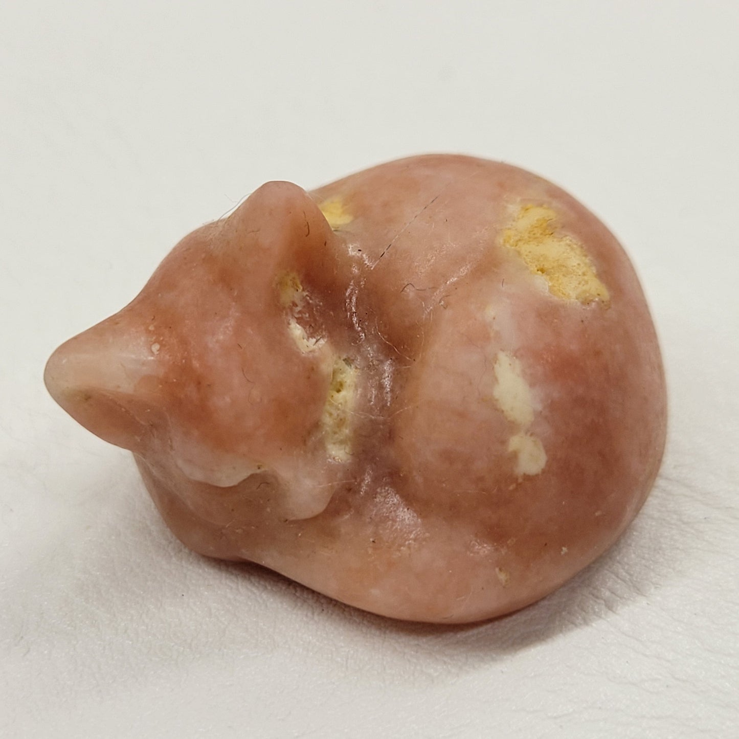 Cat/kitty carvings - sleeping (small)