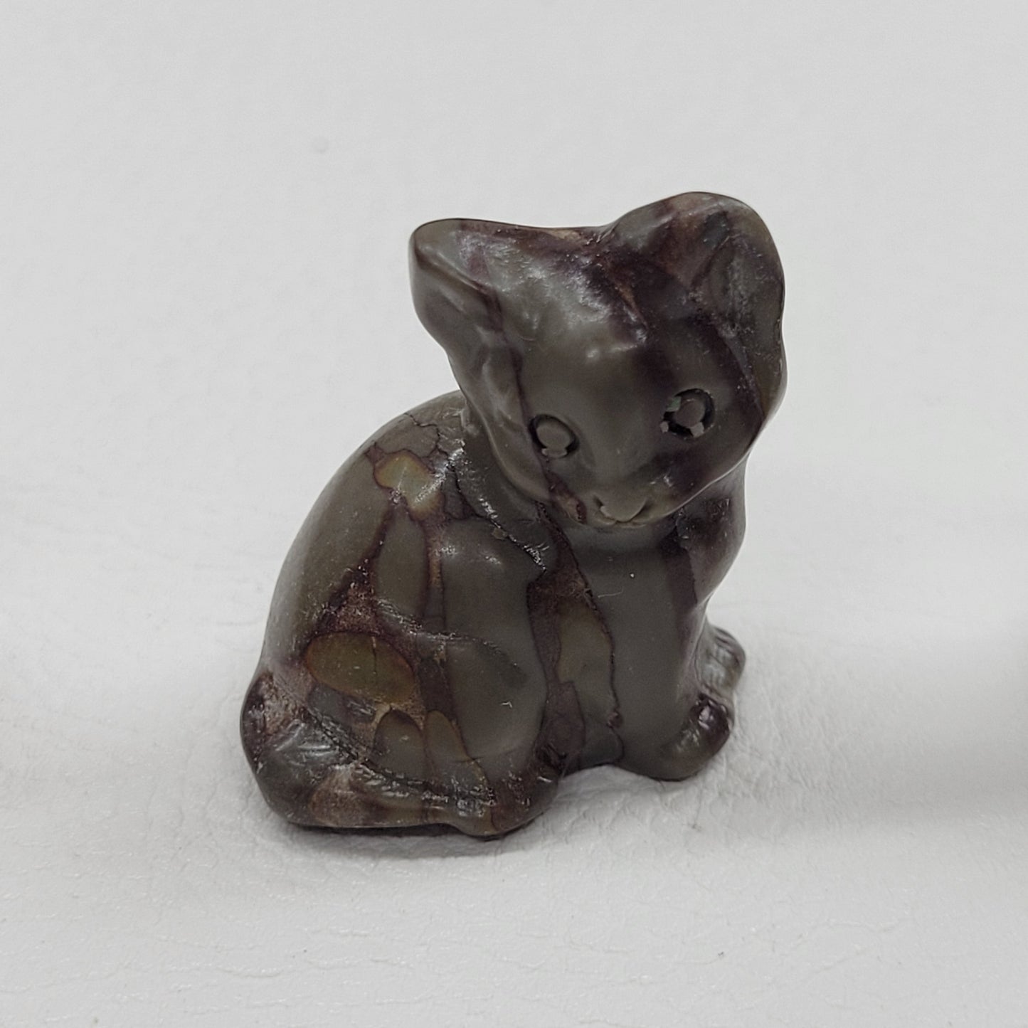 Cat/kitty carvings - side sitting
