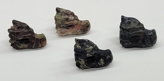 Dragon head carving (M)