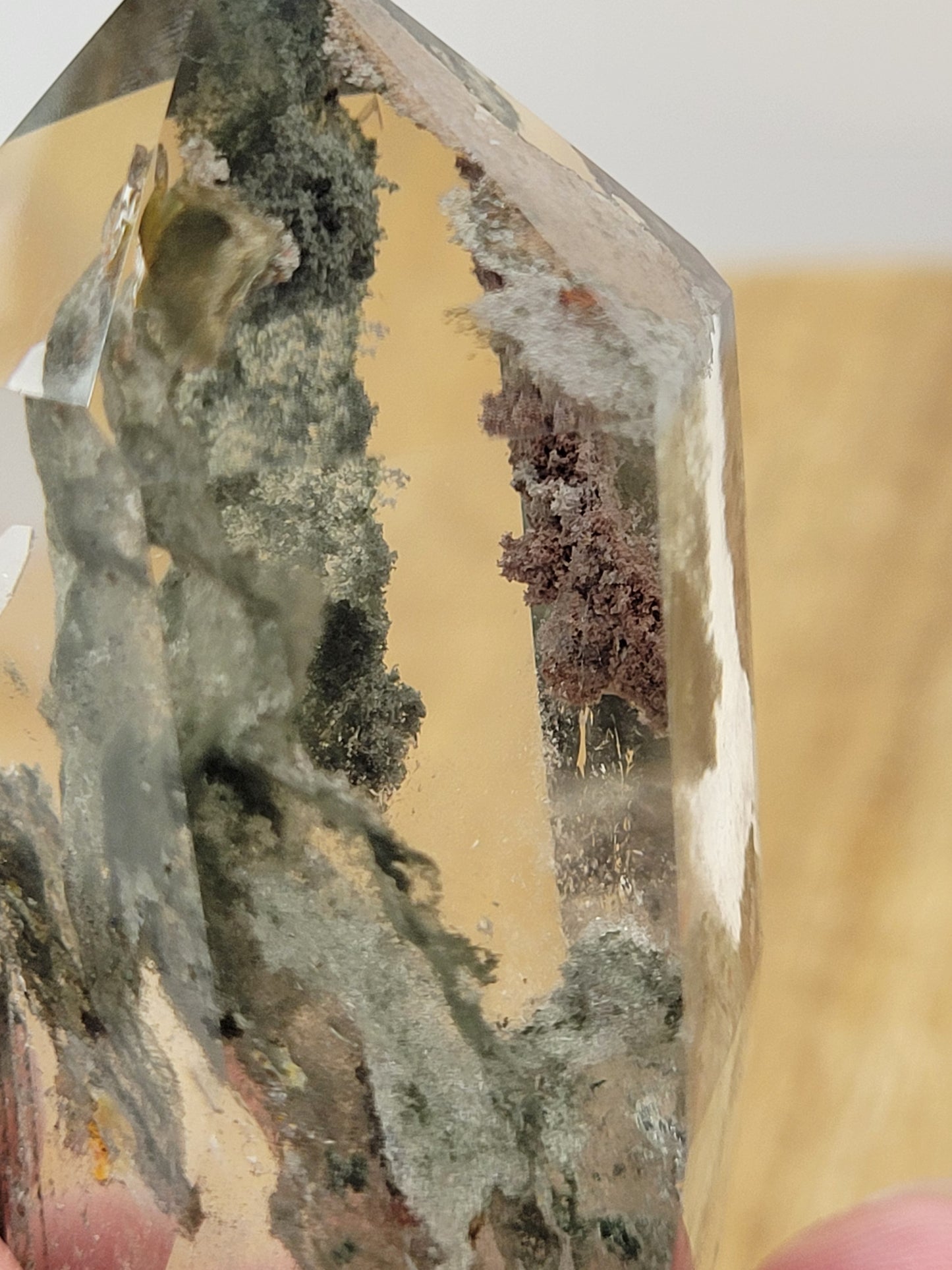 Garden Quartz tower high clarity (medium to large)