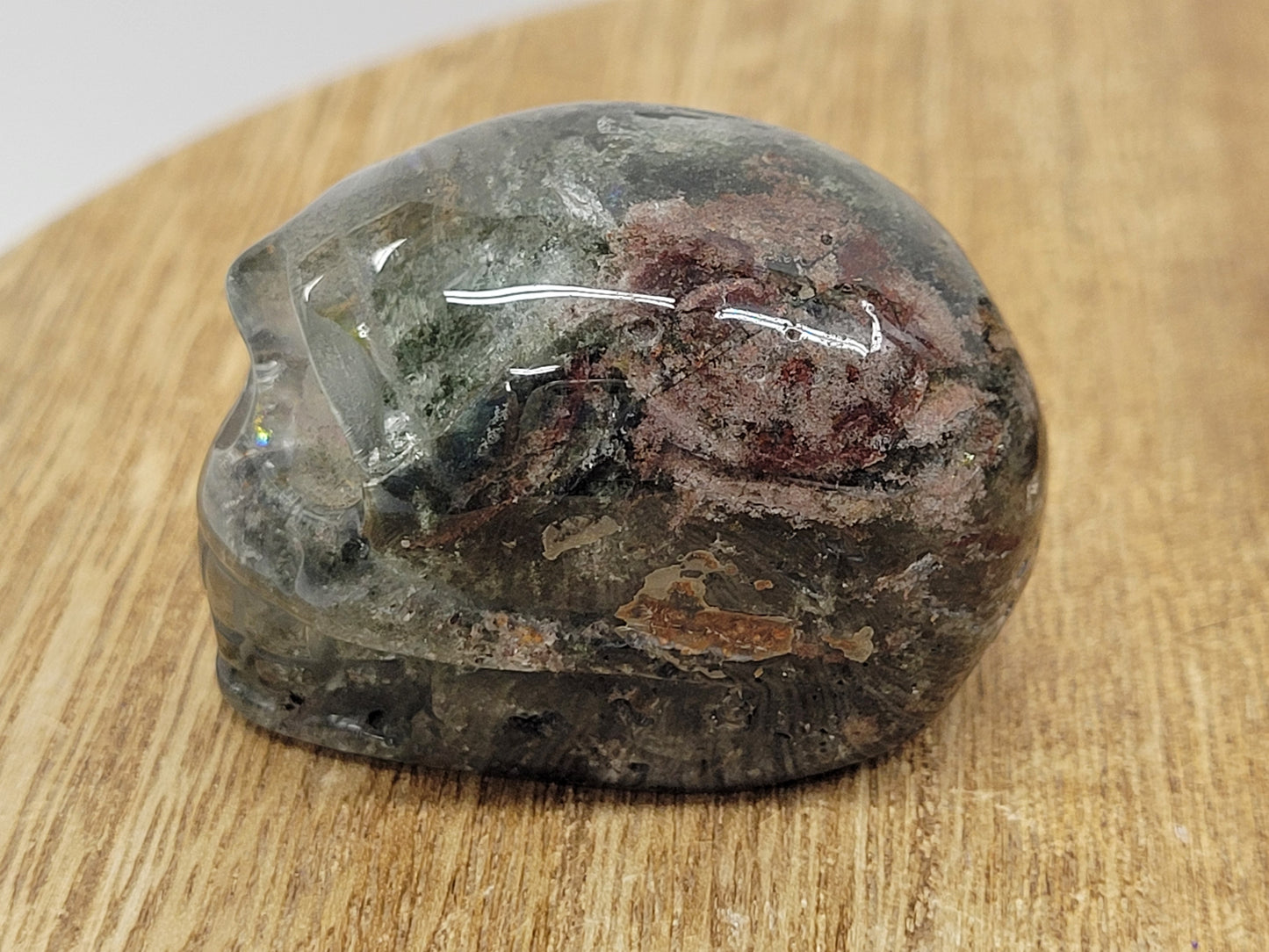 Skull small - Garden Quartz